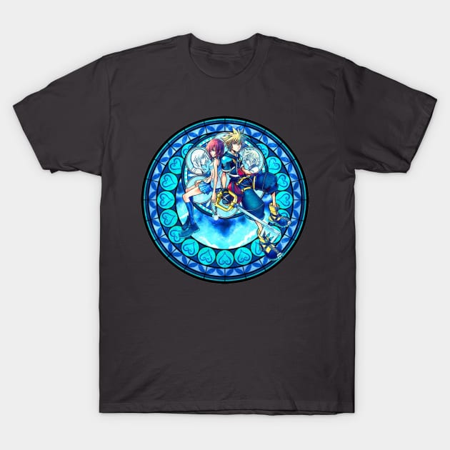 Kairi & Sora Station of awakening T-Shirt by StationOfRepose